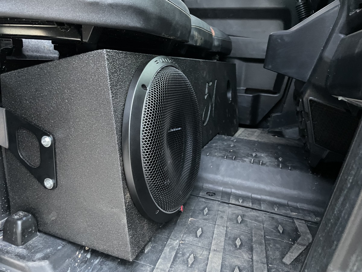 A51C Can-Am Defender Under-Seat 12 Subwoofer Box